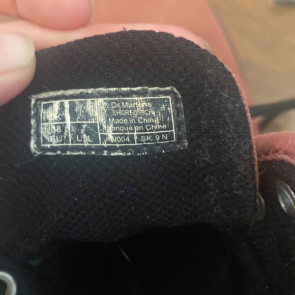 Red Dr. Martens high tops - Picture 4 of 4